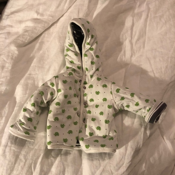 NWOT Little Me unisex outfit.  0-3 month size - Picture 7 of 7